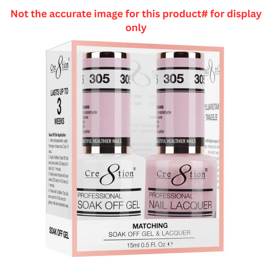 Creation Soak Off Gel Matching Pair 0.5oz 307