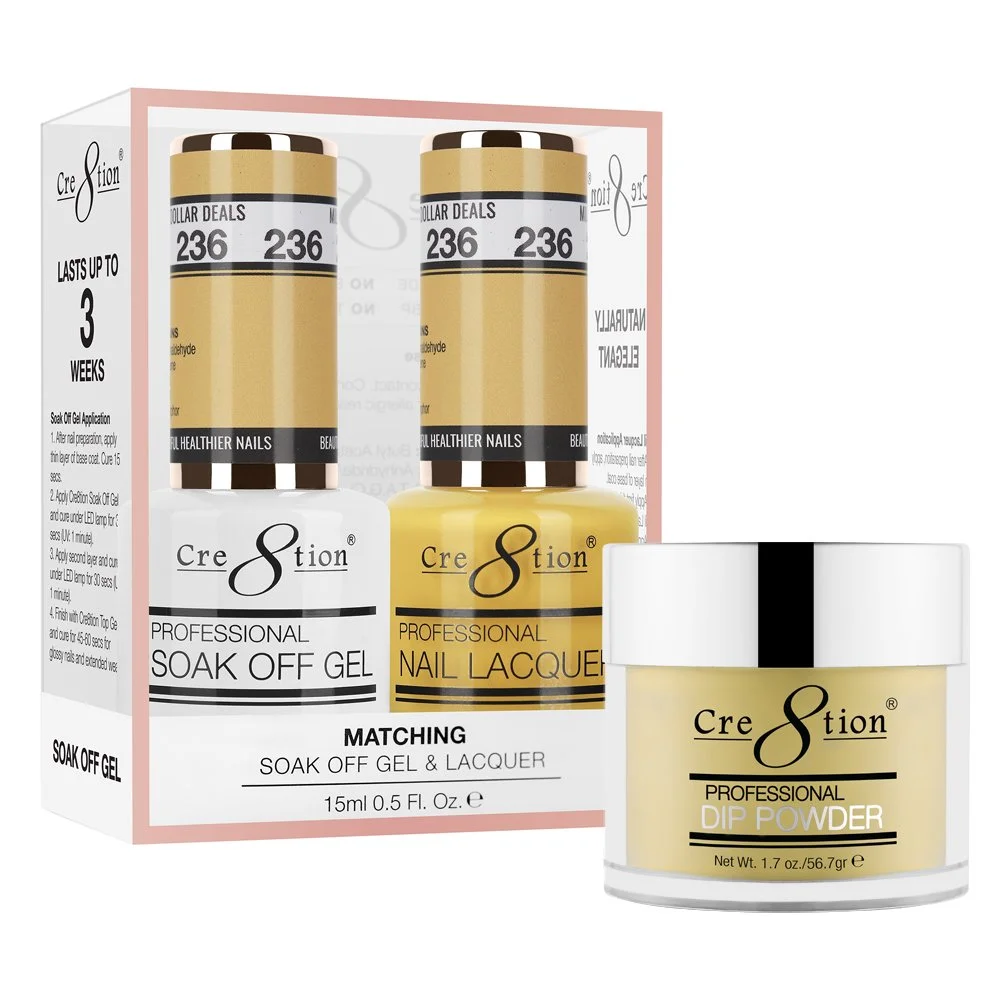 Creation Trio Matching Colors (3pc) - 236