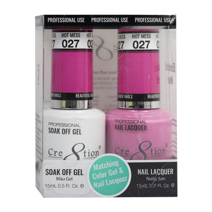Cre8tion Matching Sets - 027 HOT MESS