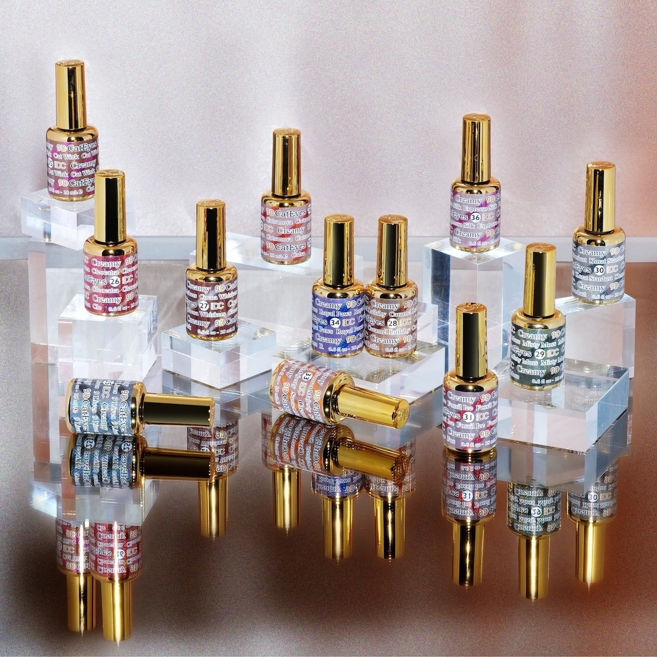 DC Framed Color Chart – 9D Cat Eye Collection