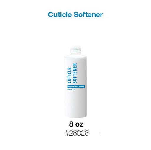 Cre8tion Plastic Bottle "Cuticle Softener" 8oz EMPTY - Cap Not Included