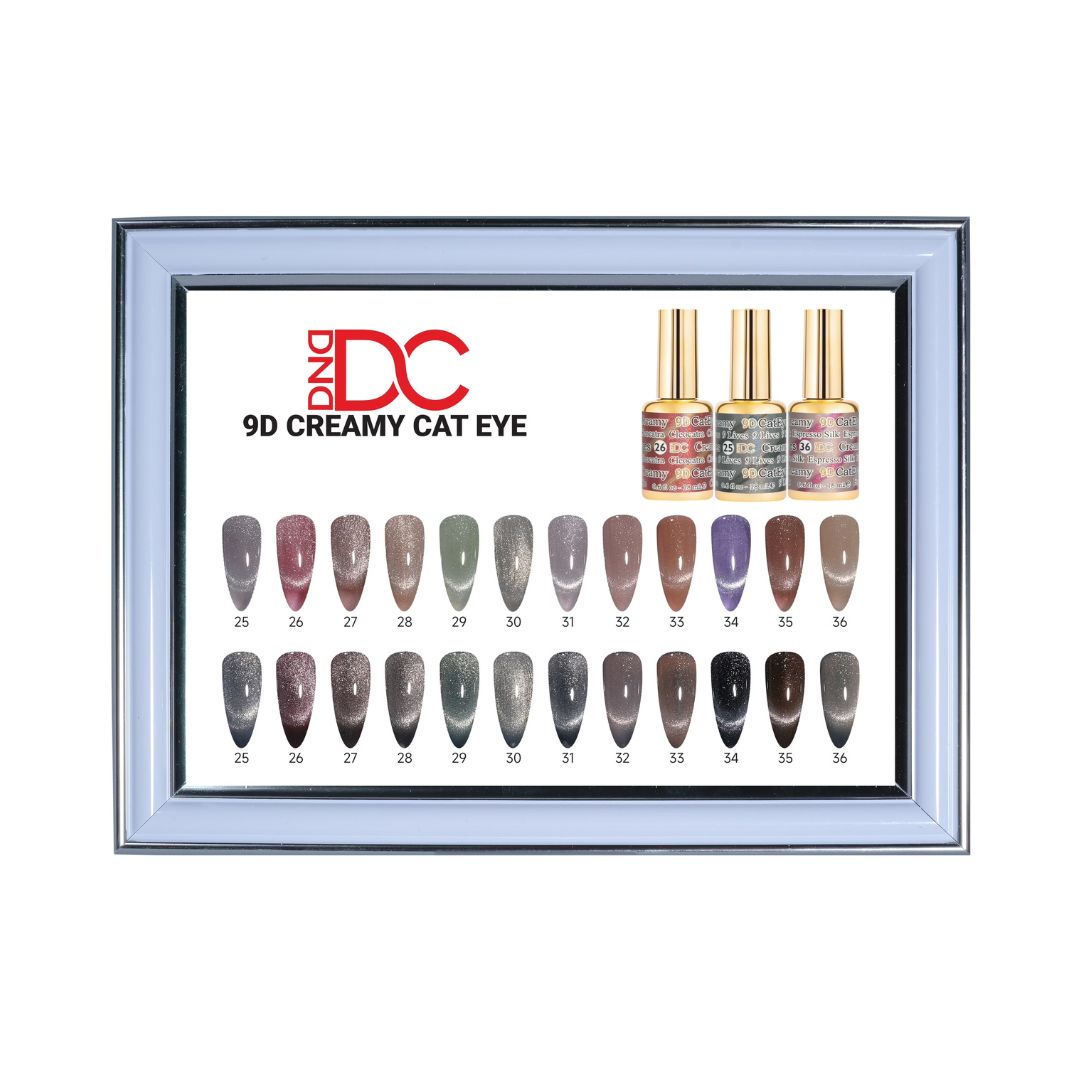 DC Framed Color Chart – 9D Cat Eye Creamy