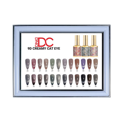 DC Framed Color Chart – 9D Cat Eye Creamy