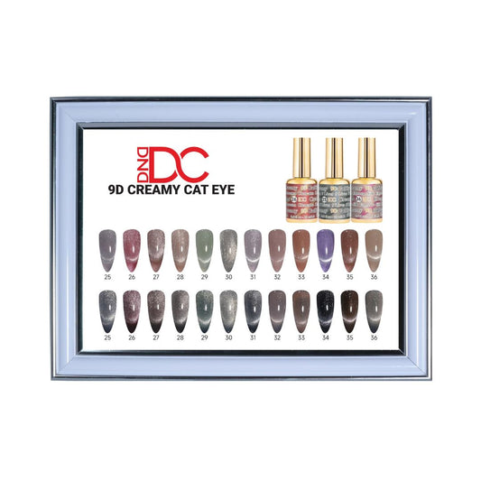 DC Framed Color Chart – 9D Cat Eye Creamy