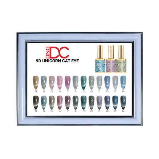 DC Framed Color Chart – 9D Cat Eye Unicorn