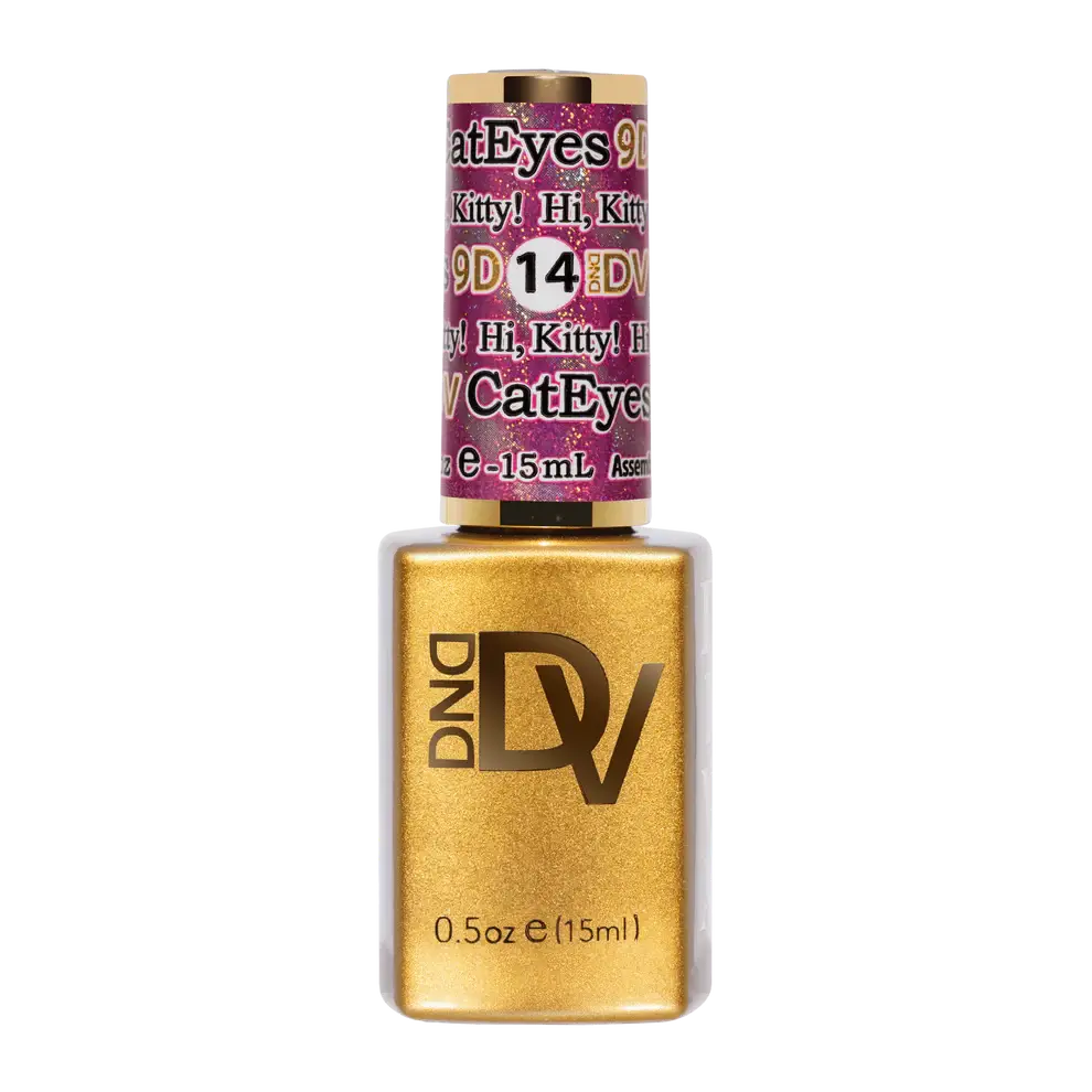 DND - Diva 9D Gelcolor Cat Eye Candy #14 - Hi, Kitty!