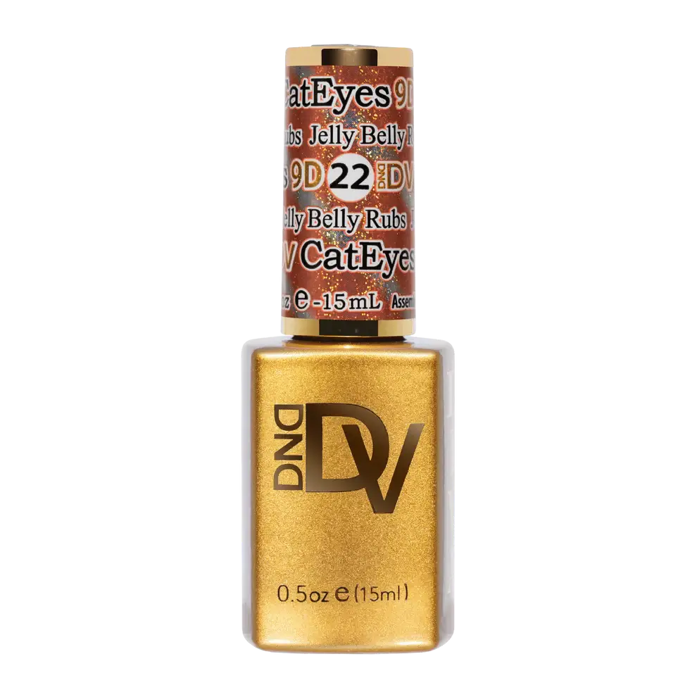 DND - Diva 9D Gelcolor Cat Eye Candy #22 - Jelly Belly Rubs