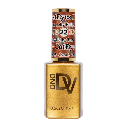 DND - Diva 9D Gelcolor Cat Eye Candy #22 - Jelly Belly Rubs