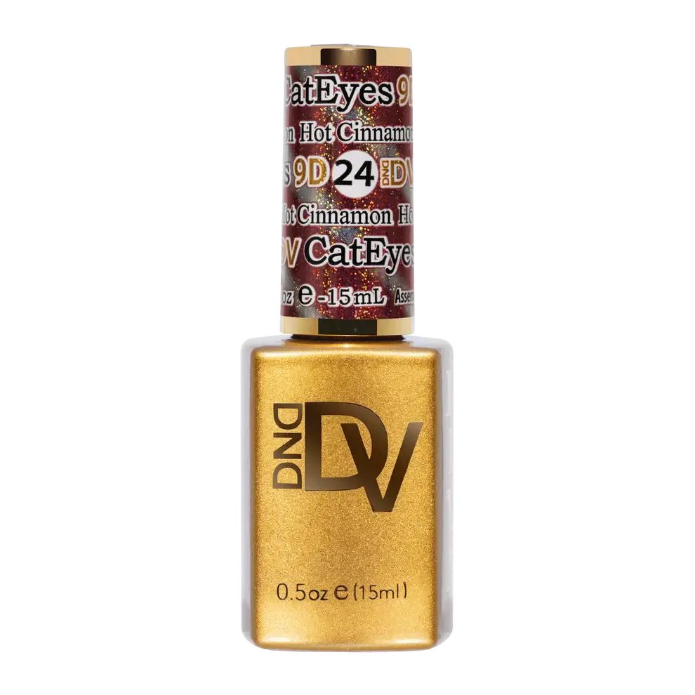 DND - Diva 9D Gelcolor Cat Eye Candy #24 - Hot Cinnamon