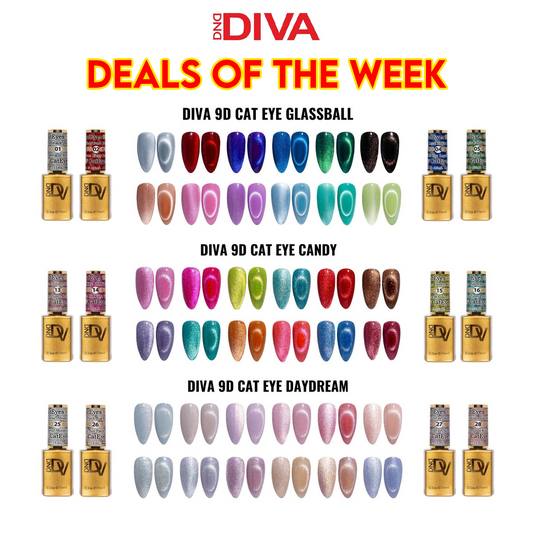 DIVA 9D Cat Eye Full Collection - 36 Colors ( #1 - #36 ) (DOTW)