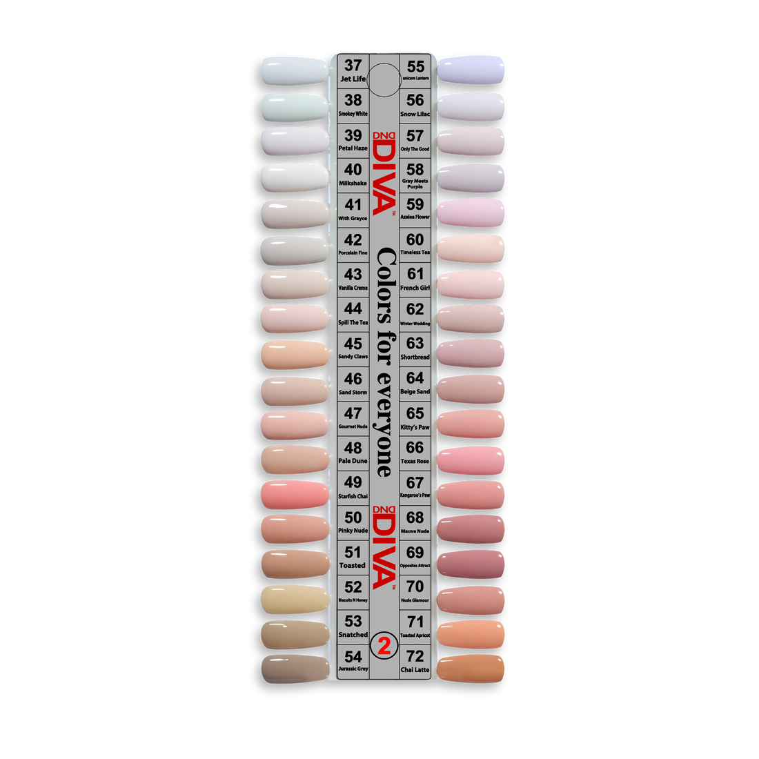DND DIVA Display Sample Swatch