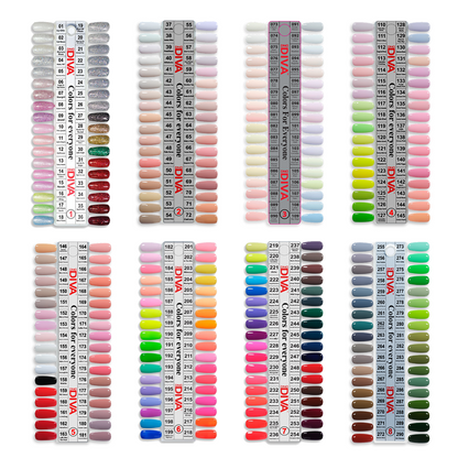DND Diva Duo 288 Colors + 1 Full Set Sample Tip