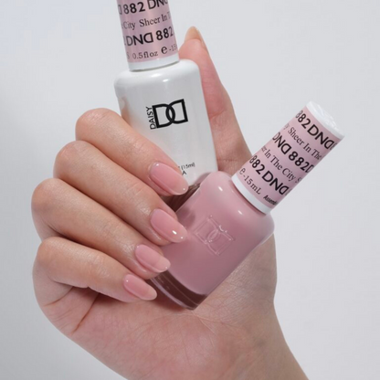 DND Gel & Polish Duo 882 Sheer In The City