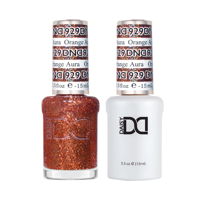 DND Super Glitter - Orange Aura #929
