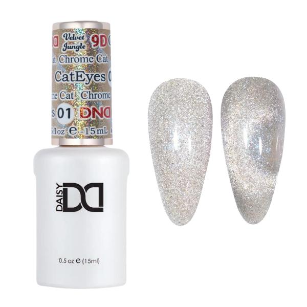 DND - DC 9D Cat Eye - Chrome Cat