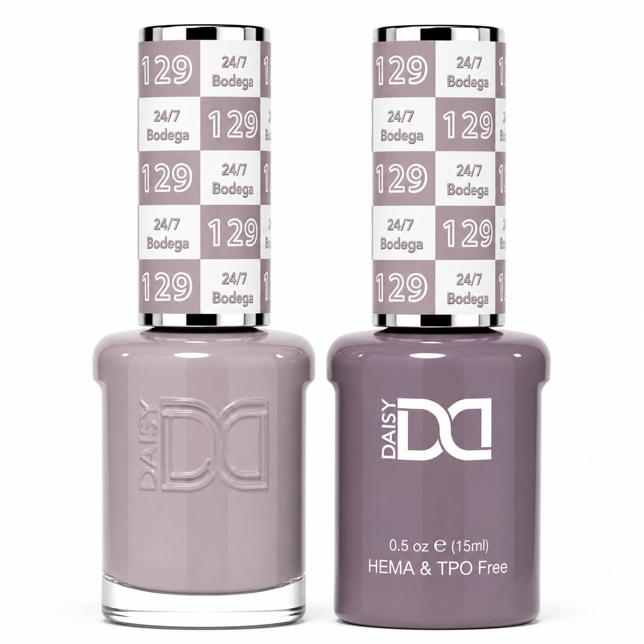 #129 - DND - Hema-Free & TPO-Free Gel & Lacquer - 24/7 Bodega