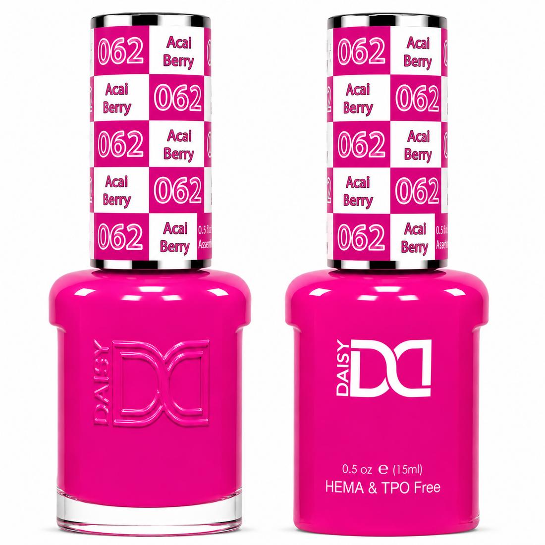 #062 - DND - Hema-Free & TPO-Free Gel & Lacquer - Acai Berry