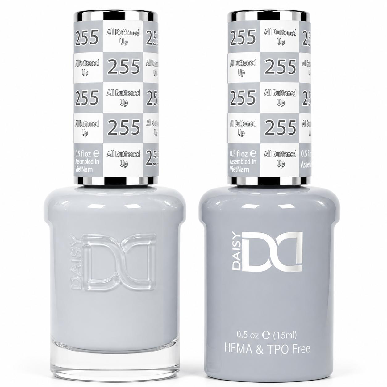 #255 - DND - Hema-Free & TPO-Free Gel & Lacquer - All Buttoned Up