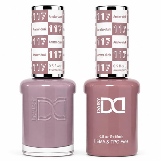 #117 - DND - Hema-Free & TPO-Free Gel & Lacquer - Amster Dusk