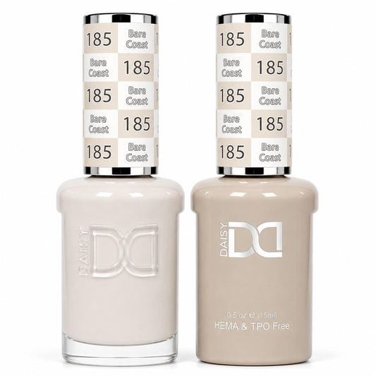 #185 - DND - Hema-Free & TPO-Free Gel & Lacquer - Bare Coast