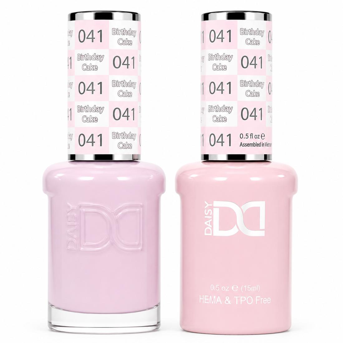 #041 - DND - Hema-Free & TPO-Free Gel & Lacquer - Birthday Cake