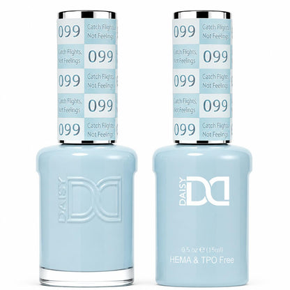 #099 - DND - Hema-Free & TPO-Free Gel & Lacquer - Catch Flights Not Feelings