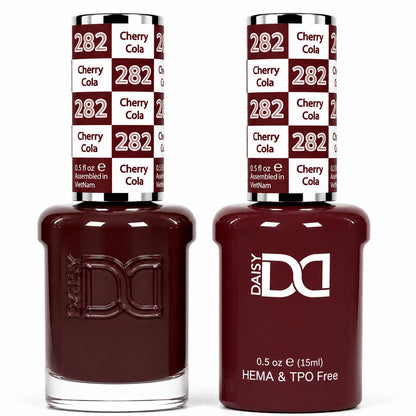#282 - DND - Hema-Free & TPO-Free Gel & Lacquer - Cherry Cola