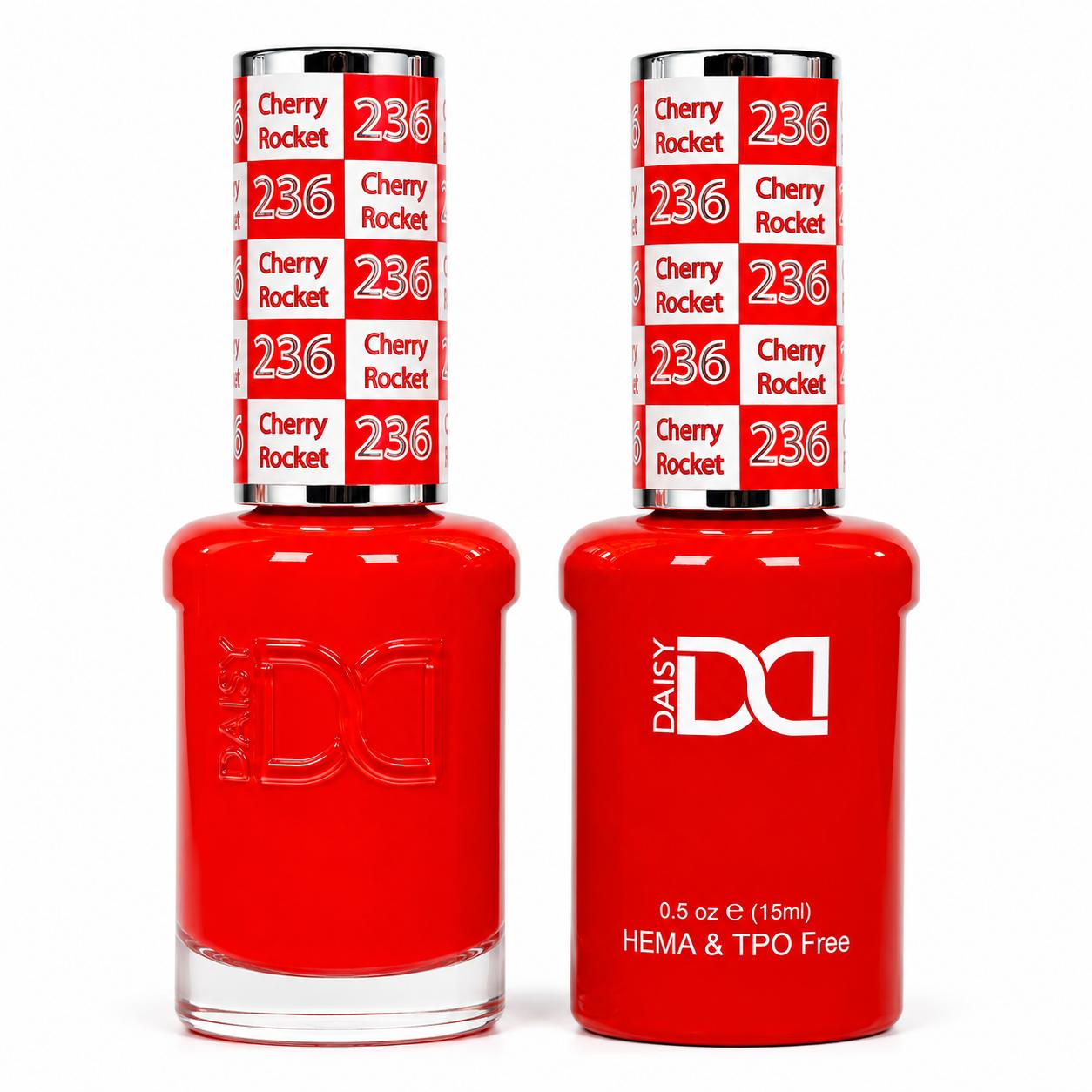 #236 - DND - Hema-Free & TPO-Free Gel & Lacquer - Cherry Rocket
