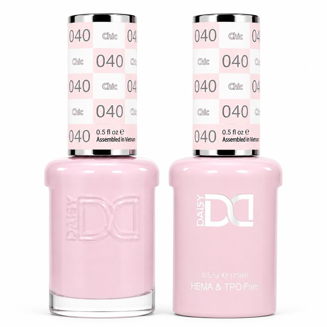 #040 - DND - Hema-Free & TPO-Free Gel & Lacquer - Chic
