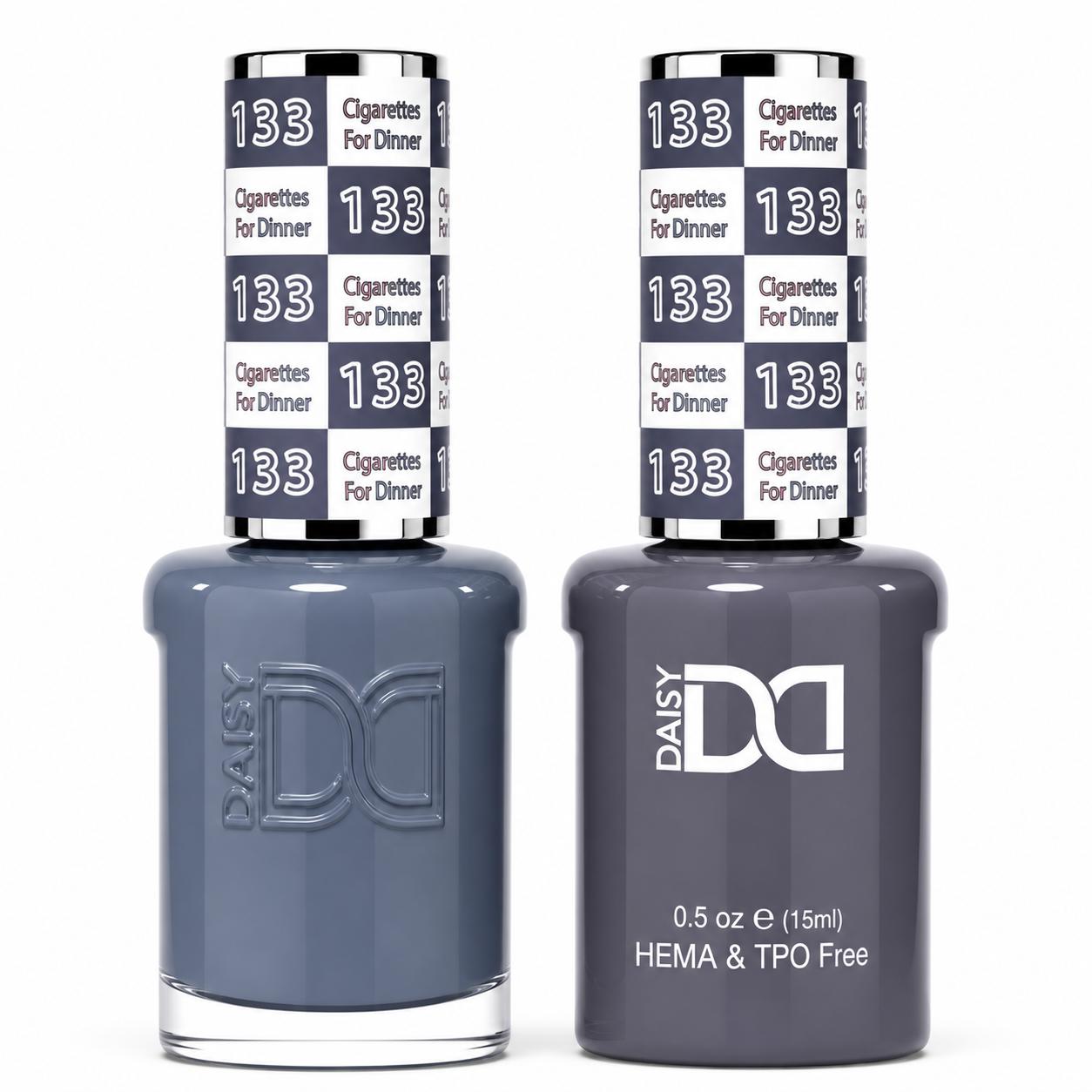 #133 - DND - Hema-Free & TPO-Free Gel & Lacquer - Cigarettes For Dinner