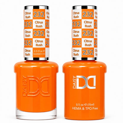 #232 - DND - Hema-Free & TPO-Free Gel & Lacquer - Citrus Rush