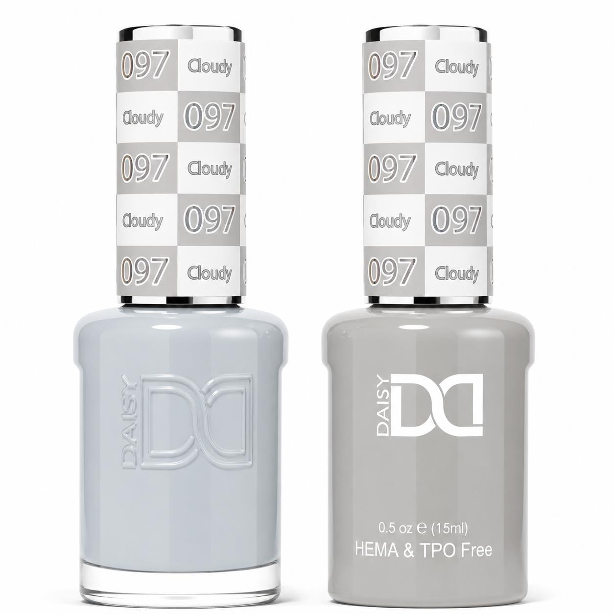 #097 - DND - Hema-Free & TPO-Free Gel & Lacquer - Cloudy