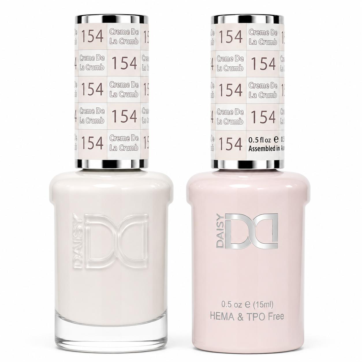 #154 - DND - Hema-Free & TPO-Free Gel & Lacquer - Creme De La Crumb