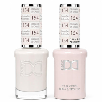 #154 - DND - Hema-Free & TPO-Free Gel & Lacquer - Creme De La Crumb