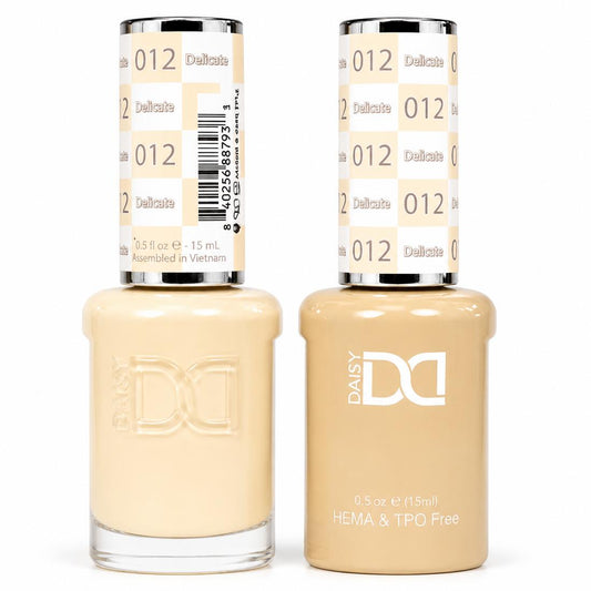 #012 - DND - Hema-Free & TPO-Free Gel & Lacquer - Delicate