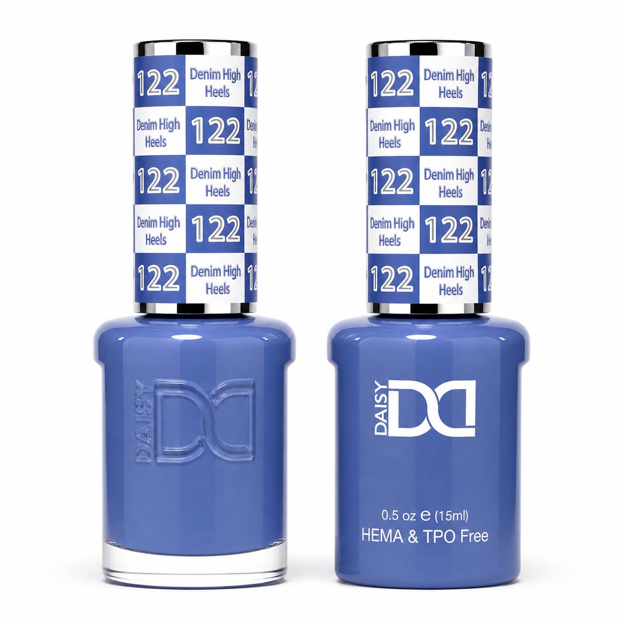 #122 - DND - Hema-Free & TPO-Free Gel & Lacquer - Denim High Heels