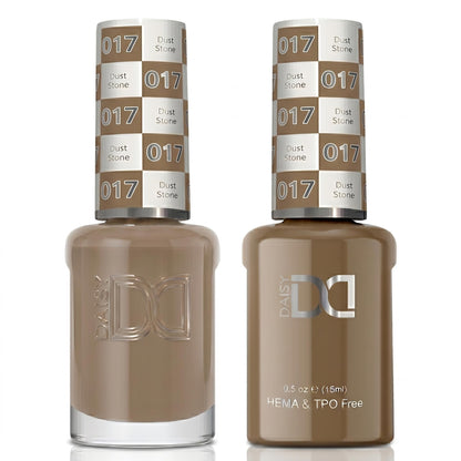 #017 - DND - Hema-Free & TPO-Free Gel & Lacquer - Dust Stone