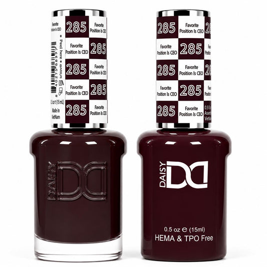 #285 - DND - Hema-Free & TPO-Free Gel & Lacquer - Favorite Position Is Ceo