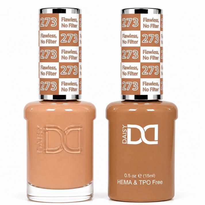 #273 - DND - Hema-Free & TPO-Free Gel & Lacquer - Flawless No Filter