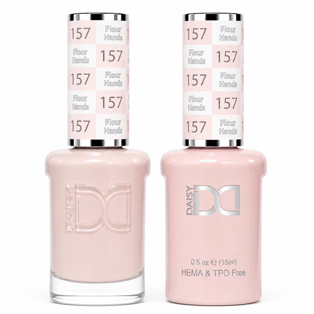 #157 - DND - Hema-Free & TPO-Free Gel & Lacquer - Flour Hands