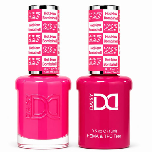 #227 - DND - Hema-Free & TPO-Free Gel & Lacquer - Hot New Bombshell