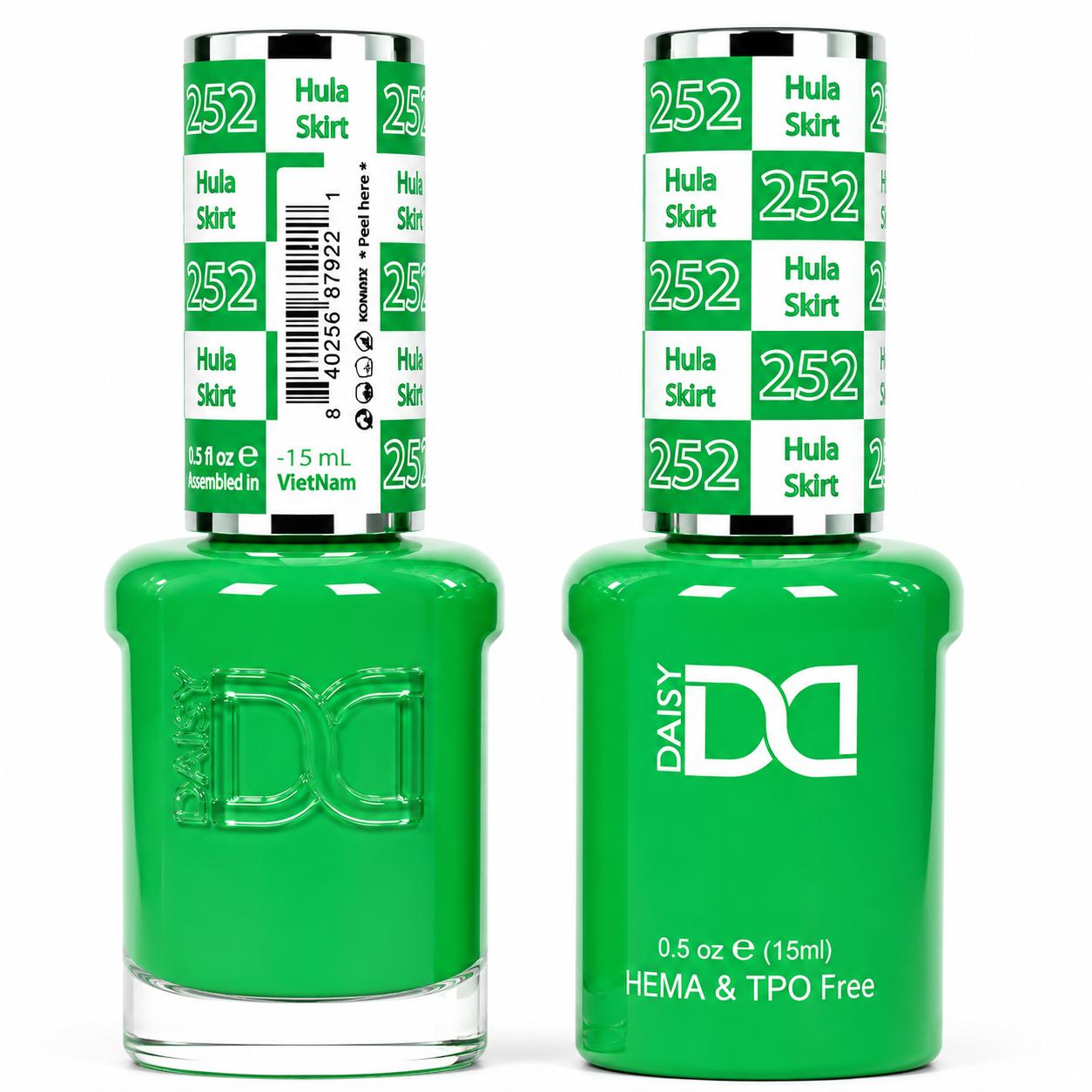 #252 - DND - Hema-Free & TPO-Free Gel & Lacquer - Hula Skirt