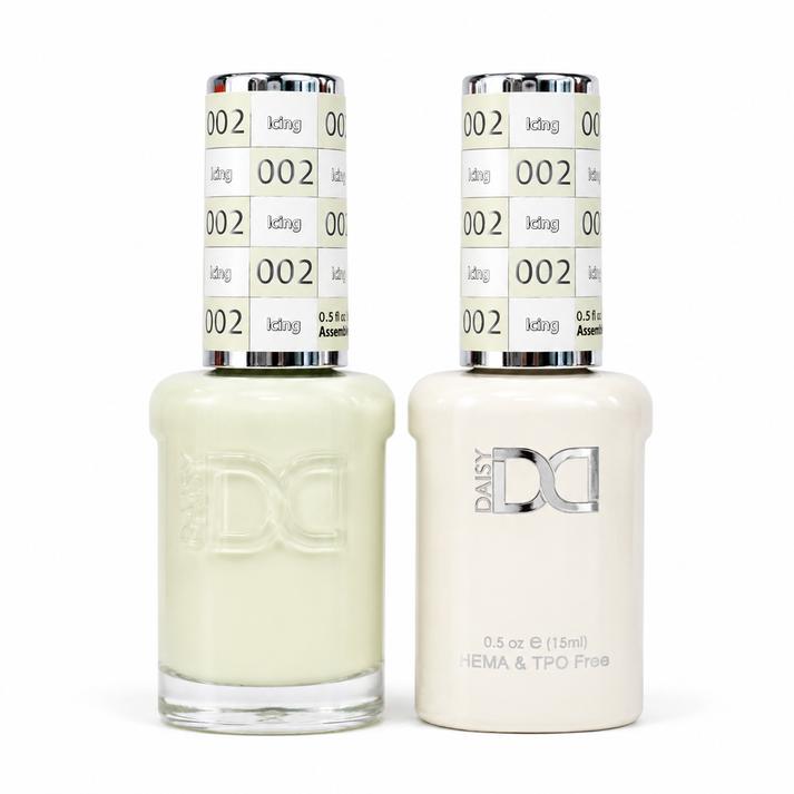 #002 - DND - Hema-Free & TPO-Free Gel & Lacquer - Icing