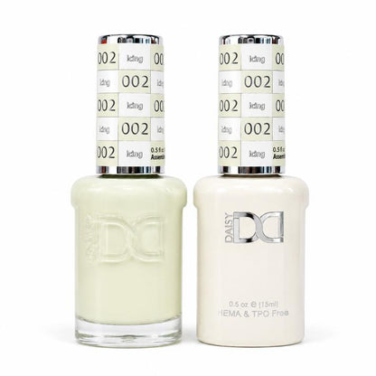 #002 - DND - Hema-Free & TPO-Free Gel & Lacquer - Icing