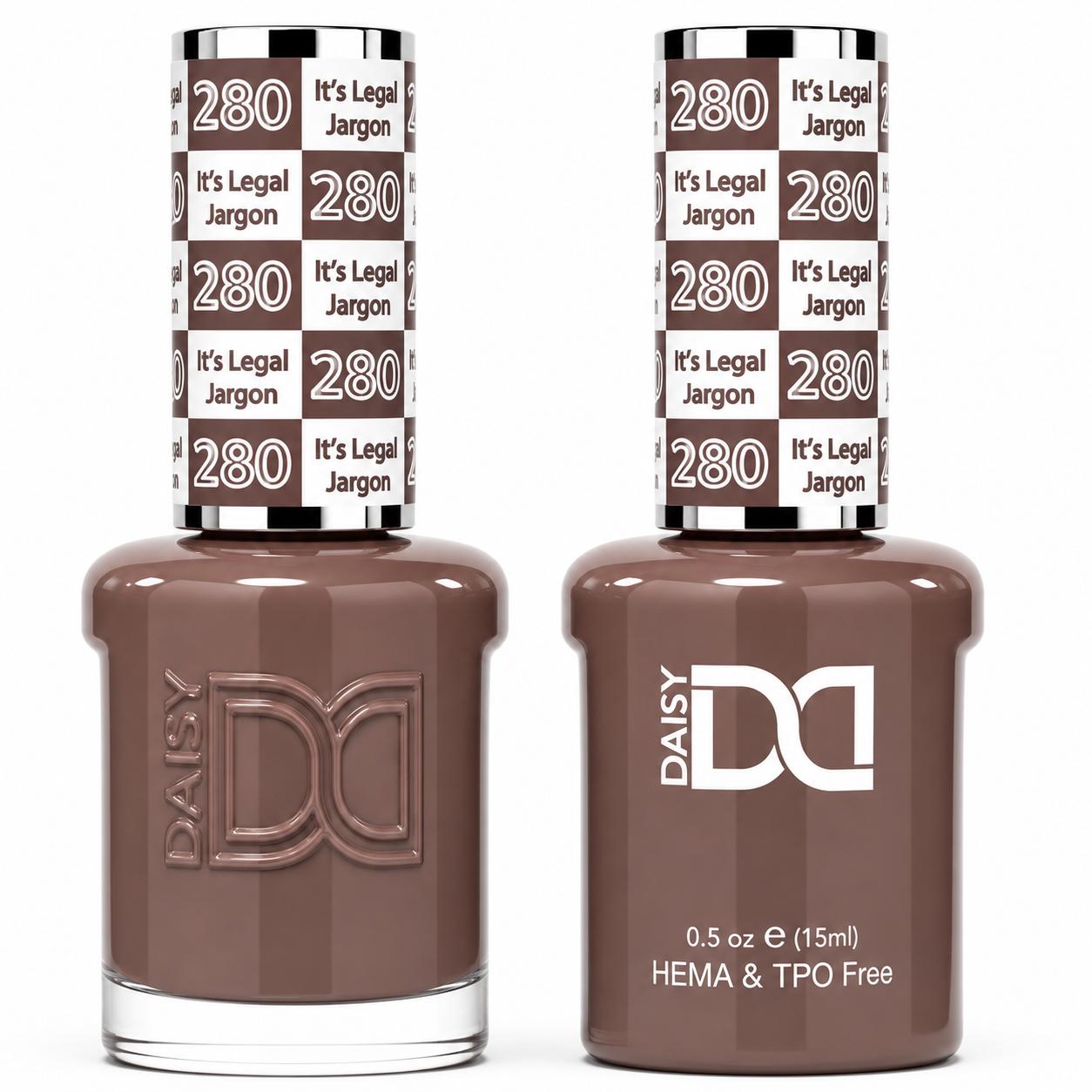 #280 - DND - Hema-Free & TPO-Free Gel & Lacquer - It's Legal Jargon