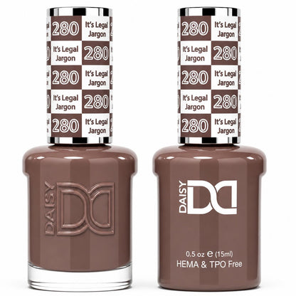 #280 - DND - Hema-Free & TPO-Free Gel & Lacquer - It's Legal Jargon