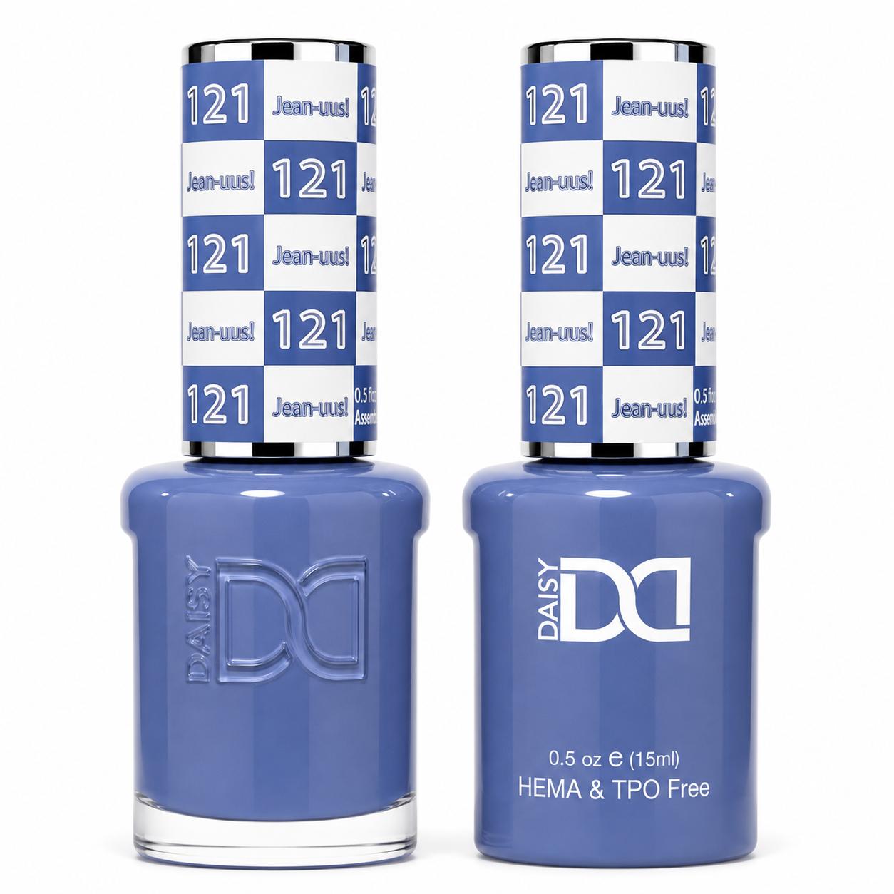 #121 - DND - Hema-Free & TPO-Free Gel & Lacquer - Jean-uus