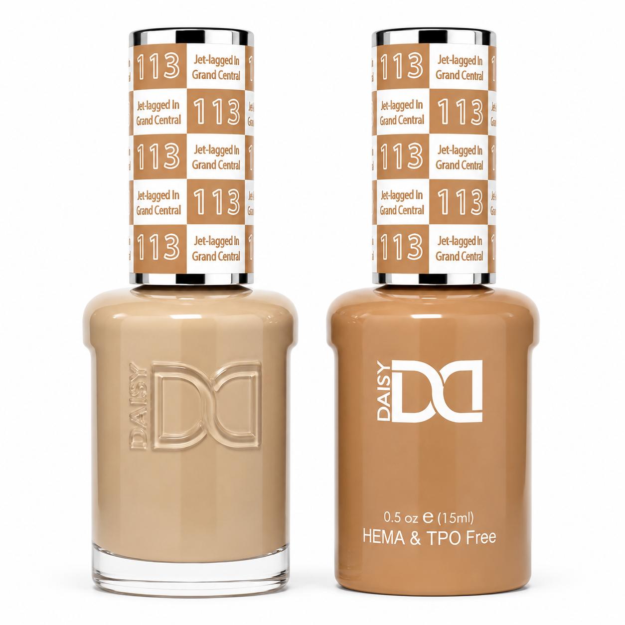 #113 - DND - Hema-Free & TPO-Free Gel & Lacquer - Jet Lagged In Grand Central
