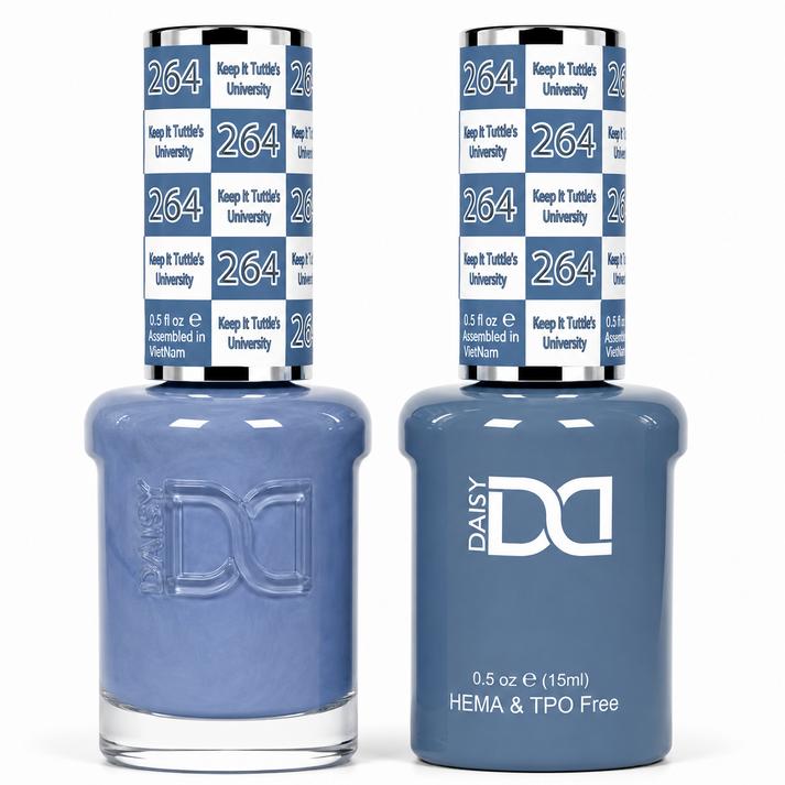 #264 - DND - Hema-Free & TPO-Free Gel & Lacquer - Keep It Tuft(s) University