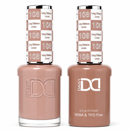 #108 - DND - Hema-Free & TPO-Free Gel & Lacquer - Long Distance Lovers